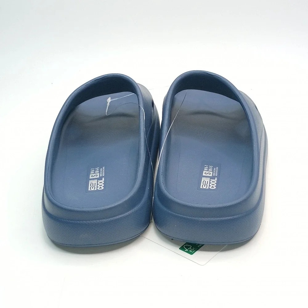 32 Degrees Cool Cushion Slides Men Size 7-8 Womens‎ 9-10 Navy Blue EVA Sandals